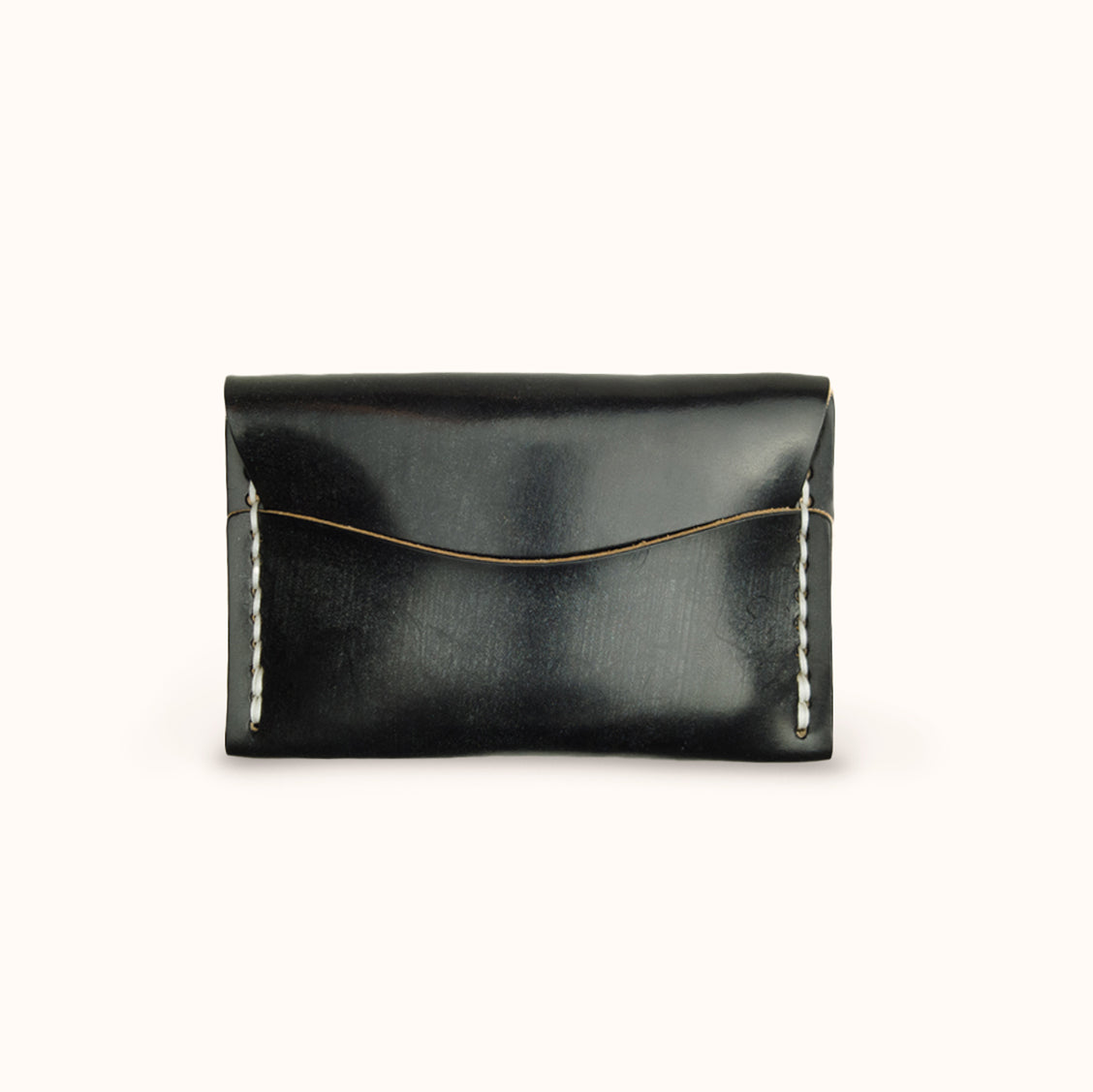 Blue/Black Leather Cardholder Wallet